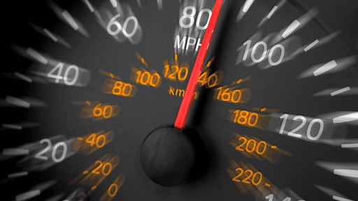 enhanced car speedometer